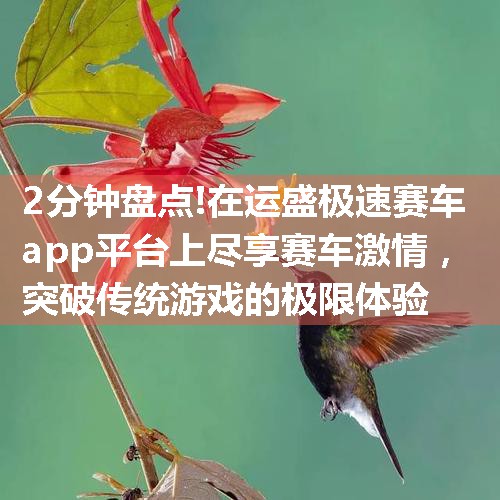 在运盛极速赛车app平台上尽享赛车激情，突破传统游戏的极限体验