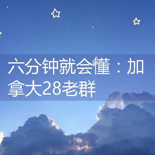 加拿大28老群